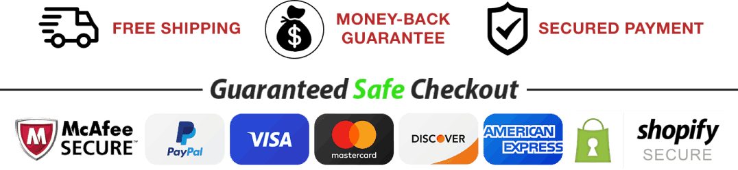Lipopeak secure checkout with safe payment options for online purchase