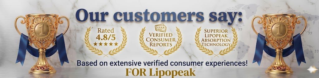 LipoPeak 4.8 rating verified consumer reports